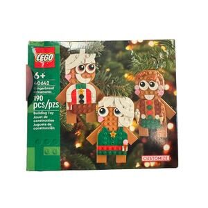Lego Gingerbread Ornaments